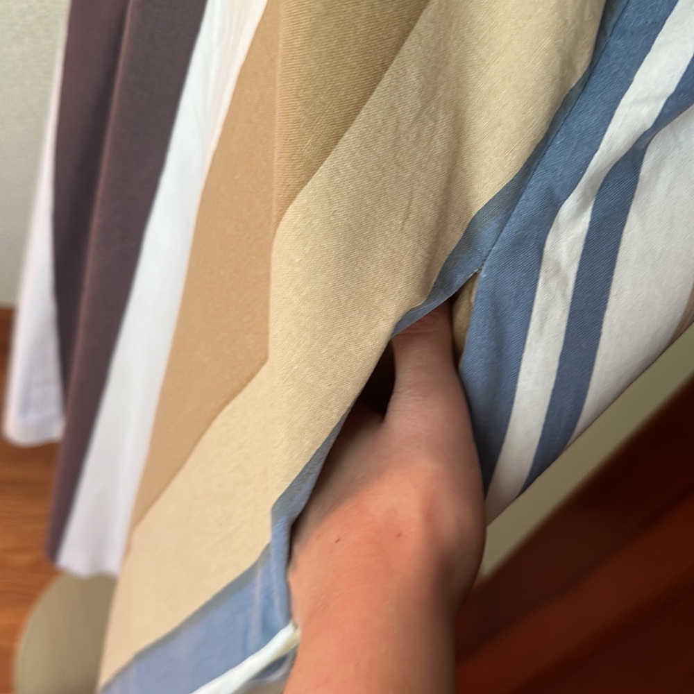 VINTAGE Marimekko Snap Shirt Dress, Size L - Picture 4 of 9